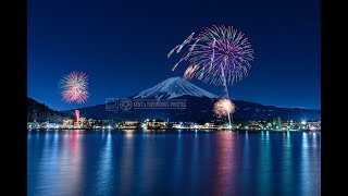 【4K】2025.02.08 2025河口湖冬花火