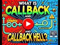 What is a Callback and Callback Hell in JavaScript? 🔥