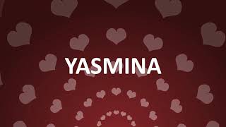 HAPPY BIRTHDAY YASMINA