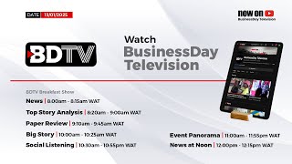 BusinessDay Television LIVE: 13/01/25