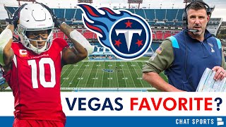 Titans Are Vegas FAVORITE To Sign DeAndre Hopkins Now + ESPN’s Awful RB Rankings | Titans Rumors