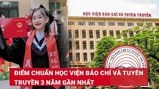 Điểm chuẩn Học viện Báo chí và Tuyên truyền 3 năm gần nhất | Báo Lao Động