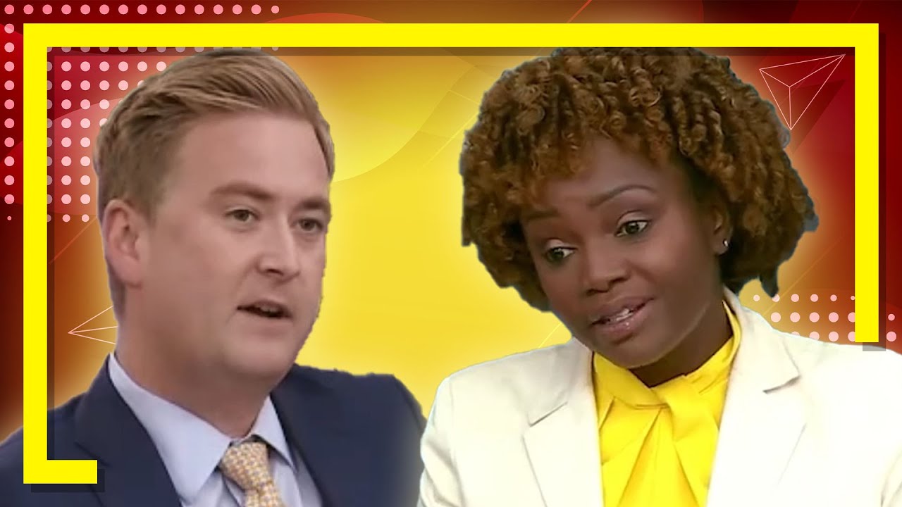 Peter Doocy Put Karine Jean Pierre In Her Place - YouTube