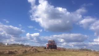 Action: 130 06 Deutz Raking Hay