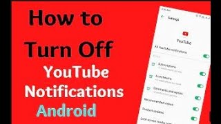 how to stop youtube notifications #shorts