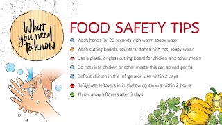 Now You're Cooking with Manitoba Chicken: Food Safety Tips for Preparing, Cooking & Storing Chicken
