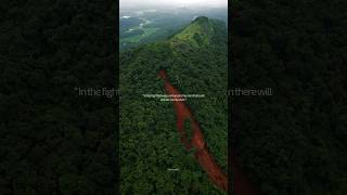 ഉരുൾ പൊട്ടലിന്റെ പ്രഭവ കേന്ദ്രം! #landslide #nature #wayanad