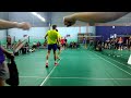 Badminton Men's Double SemiPro HOO Tournament - Eng Cheong / Wei Han Vs Ter Chun Loong /Ter Chun Wei