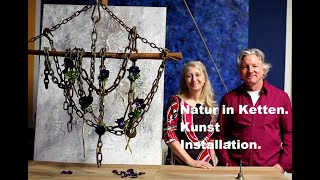 die zürcherin und der keiser / Natur in Ketten. Kunst Installation #kunst #art #installation