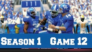 NCAA Football 14: Dynasty Mode [Ep. 14] - Kentucky Wildcats | Rivalry In Lexington!