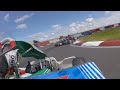 senior rotax lap of mansell raceway 2022