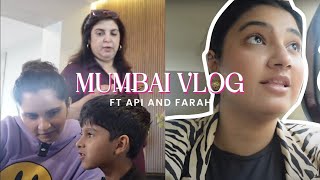 Mumbai vlog again ft Api \u0026 Farah || Izzy after forever || Food tasting || Anam Mirza Vlog