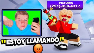 Gane a un youtuber TOXICO DE ROBLOX RIVALS y el me llamo por TELEFONO!! 😨😨😨😨😰| ROBLOXIANOS EN ESPAÑO