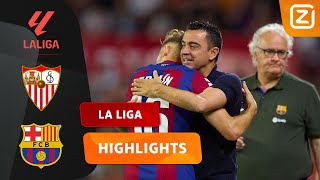 HEERLIJKE GOALS VAN BARÇA BIJ AFSCHEID XAVI!😍🤤 | Sevilla vs Barcelona | La Liga