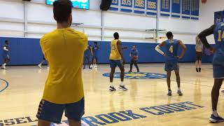 UCLA men's basketball practice video after Alford's firing