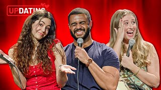Three Girls Compete For Gentle Giant | UpDating