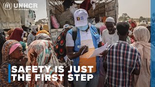 How is UNHCR working to protect refugees in Chad?