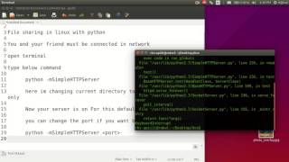Simple Files Sharing Using Python