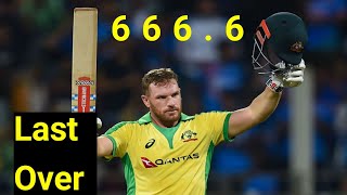 Australia vs New Zealand 4th match [Finch 4 Sixes in row Last Over] ||The cricket update fast||