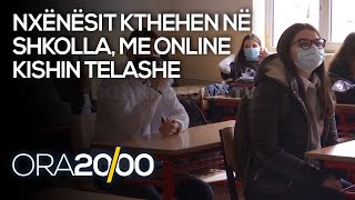 Nxënësit kthehen në shkolla, me online kishin telashe - 19.04.2021 - Klan Kosova