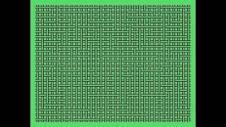 TI-99/4A Threaded Pattern v2 (TI BASIC)