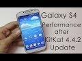 Samsung Galaxy S4 Performance Review after KitKat Update