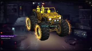 I Got free Roaring Wheels Monster Truck Skin In free Fire