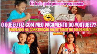 O QUE EU FIZ MEU  PAGAMENTO DO YOUTUBE??REALIZANDO O SONHO DE DA UMA VIDA MELHOR PARA MEUS FILHOS