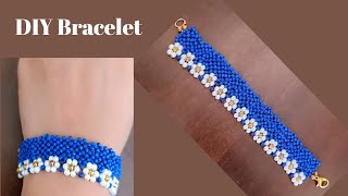 How to make a bracelet at home /DIY bracelet /beads bracelet