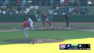 Braves No. 6 prospect Nacho Alvarez Jr. collects four hits