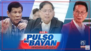 LIVE: Pulso ng Bayan with Admar Vilando and Jade Calabroso | January 28, 2025