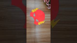 Superhero Mask / How to Make Flash Mask/ Paper Mask ides #superhero #papermask #mask #trendingshorts