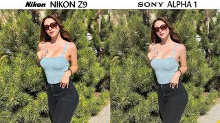 Nikon Z9 VS Sony Alpha 1 | Camera Test