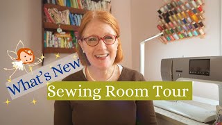 My Sewing Room Tour: What's New!