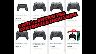 Yan Sanayi Nintendo Switch Pro Controller İncelemesi (Çin üretim)
