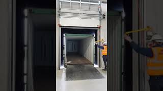 Completed Loading Bay   Inside