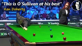 "O'Sullivan at his best" K. Doherty | Ronnie O'Sullivan vs Barry Hawkins | 2023 World Grand Prix L32