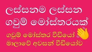 අන්තිම වීඩියෝව👋👋 ලස්සනම ගවුම් මෝස්තරයක්/how to cutting and sewing beautiful frock design sinhala