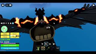 Obtaining Dragon Transformation in Blox Fruits with my buddies