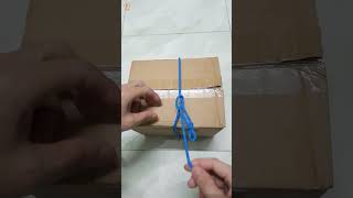 Auto Locking Knot | How to tie a Rope Zip Tie @9DIYCrafts