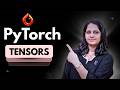 PyTorch Tensors | Reshaping, Tensor Operations & NumPy Conversion | Complete Hands-On Coding | In DL