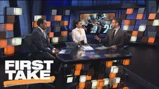 Is Antonio Brown Or Le’Veon Bell More Valuable? | First Take | February 28, 2017