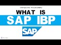 What is SAP IBP Explained | Introduction to SAP IBP Overview & Basics