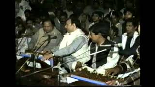 Bari Bari Imam Bari Nusrat Fateh Ali Khan Live Show In Faisalabad 1990 #nusratfatehalikhan