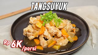 Ala Korea ! Versi Halal ! Resep Tangsuyuk [ Ayam Asam Manis Korea ]