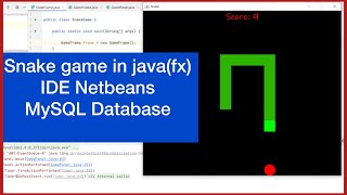 Snake Game In Java with source code || Snake Game In Java using NetBeans and mysql database