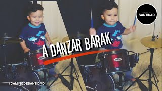 Barak a Danzar Batería | Drum - Niño de 2 años tocando
