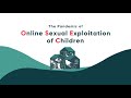 The Pandemic of Online Sexual Exploitation of Children