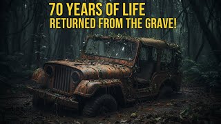 70 YEAR JUNGLE TOMB! 💀 Bringing a RUST EATEN Military Jeep M151 MUTT Back to LIFE