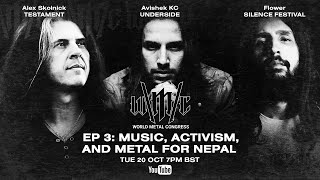 WMC Webcast Ep3: MUSIC, ACTIVISM, AND METAL FOR NEPAL